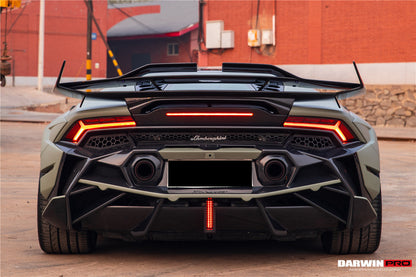 Parachoques trasero DarwinPRO estilo BKSSII para Lamborghini Huracan LP610 y LP580 (2015-2019)