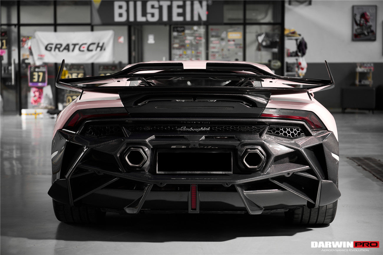 DarwinPRO 2019-2025 Lamborghini Huracan EVO & Tecnica BKSSII Style Rear Bumper