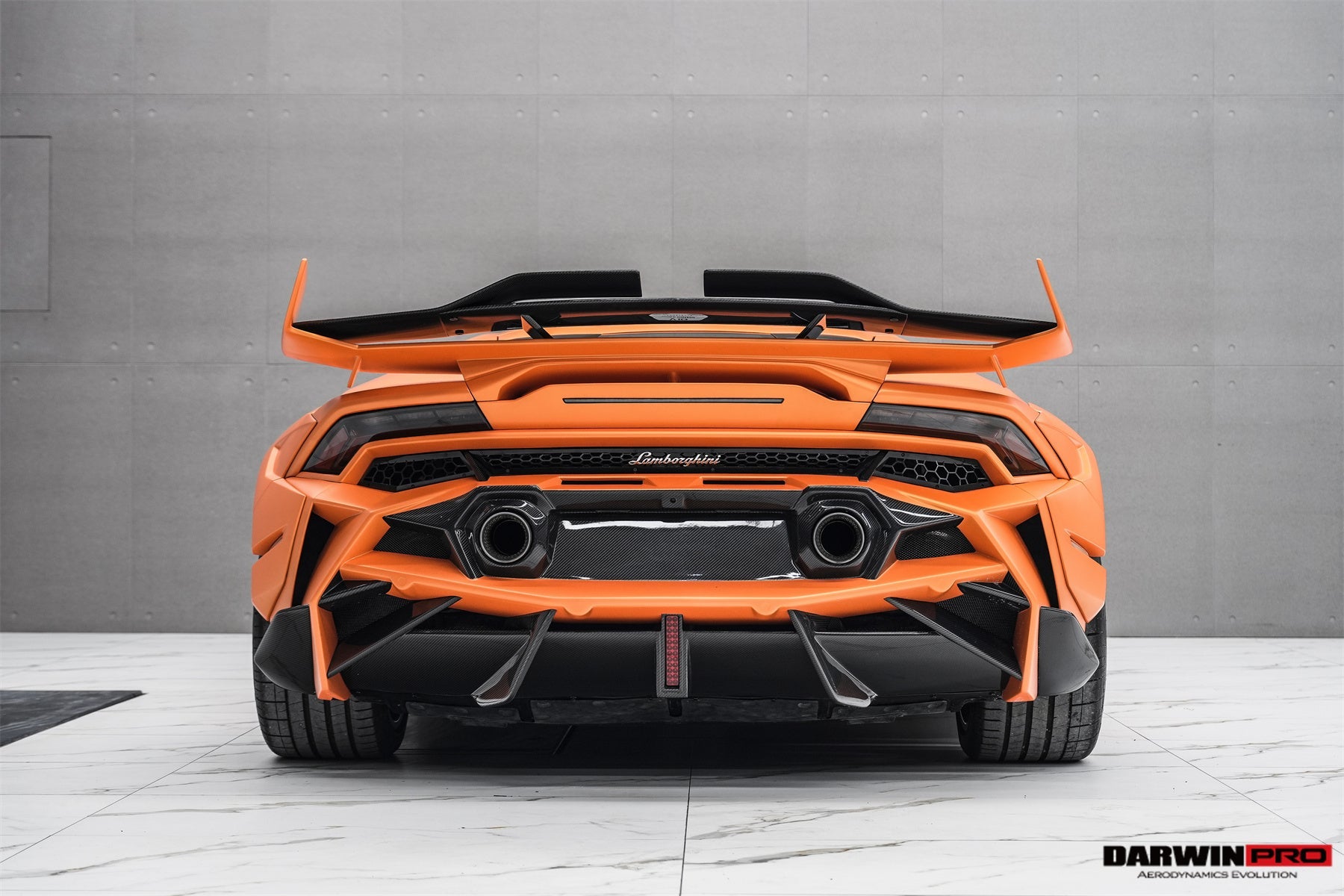 DarwinPRO 2019-2025 Lamborghini Huracan EVO & Tecnica BKSSII Style Rear Bumper