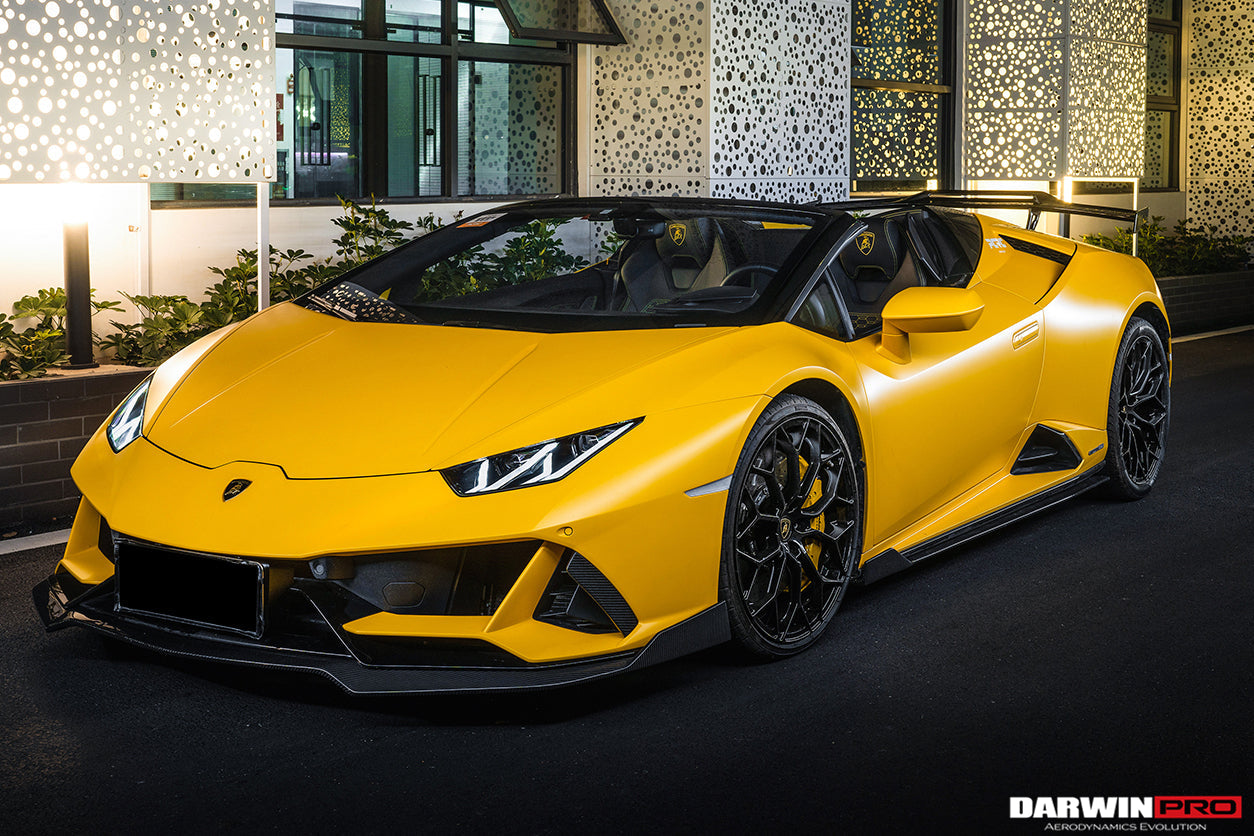 Borde delantero de carbono seco DarwinPRO 2019-2023 Lamborghini Huracan EVO 4WD OD Style