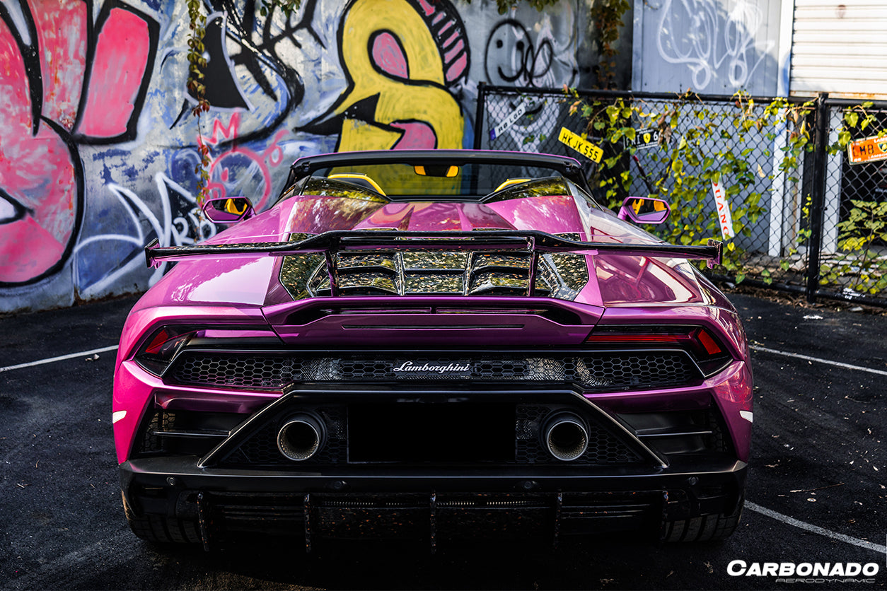 DarwinPRO 2019-2023 Lamborghini Huracan EVO OD Style Dry Carbon Rear Diffuser