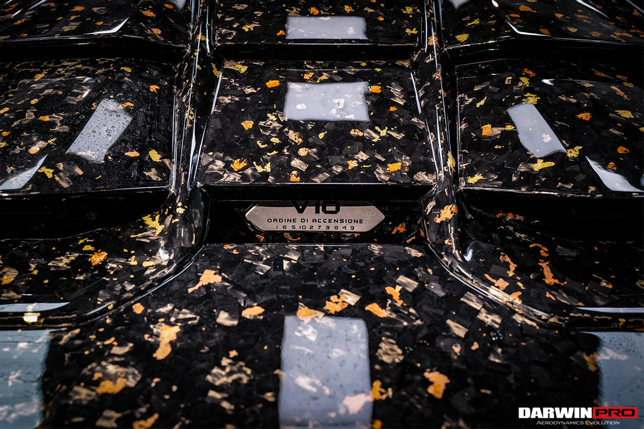 DarwinPRO OD Style Dry Carbon Engine Trunk Hood | 2019-2023 Lamborghini Huracan EVO Spyder