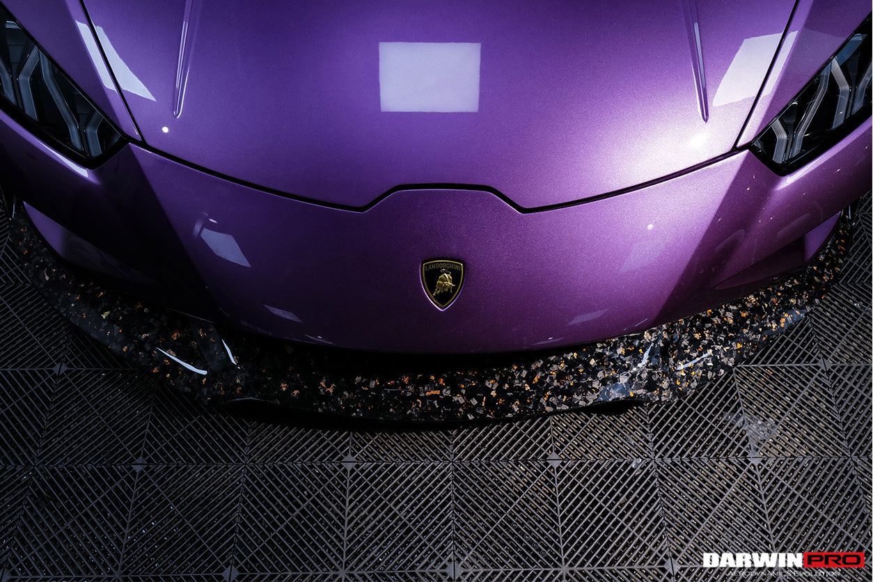 Faldón delantero de fibra de carbono estilo DarwinPRO OD | Lamborghini Huracán EVO RWD 2019-2023