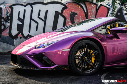 Faldón delantero de fibra de carbono estilo DarwinPRO OD | Lamborghini Huracán EVO RWD 2019-2023