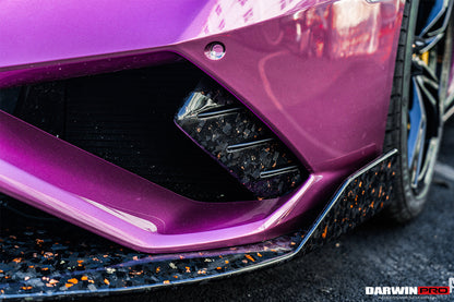Faldón delantero de fibra de carbono estilo DarwinPRO OD | Lamborghini Huracán EVO RWD 2019-2023