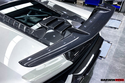 DarwinPRO 2015-2020 Lamborghini Huracan LP610 & LP580 Performante Style Carbon Fiber Spoiler Wing