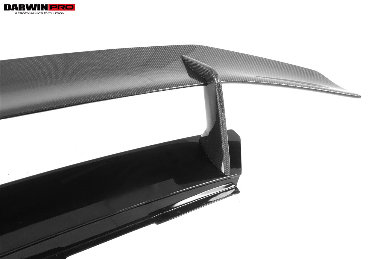 DarwinPRO 2015-2025 Lamborghini Huracan LP610 & LP580 & EVO & Tecnica Performante Style Carbon Fiber Spoiler Wing With Base