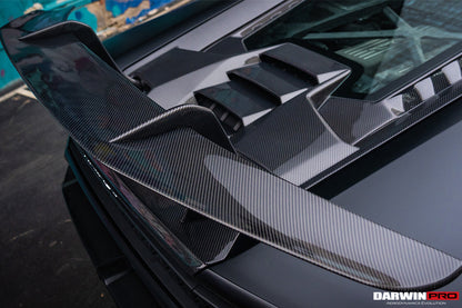 DarwinPRO 2015-2020 Lamborghini Huracan LP610 & LP580 Performante Style Carbon Fiber Spoiler Wing