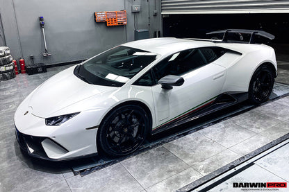 DarwinPRO 2015-2025 Lamborghini Huracan LP610 y LP580 y EVO y STO y Tecnica PEVO faldas laterales estilo
