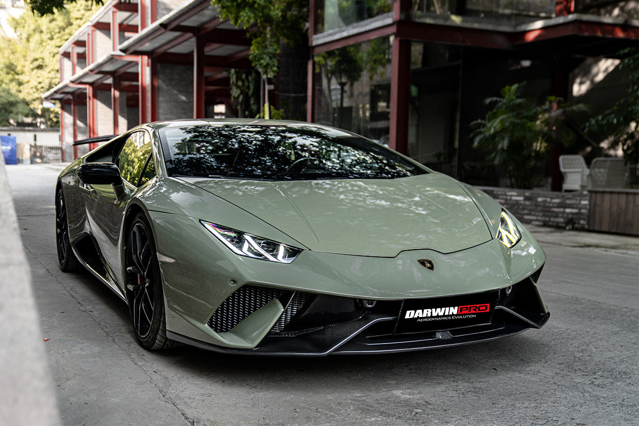 Kit completo de fibra de carbono parcial para Lamborghini Huracan LP610 y LP580 Performante Style DarwinPRO 2015-2019