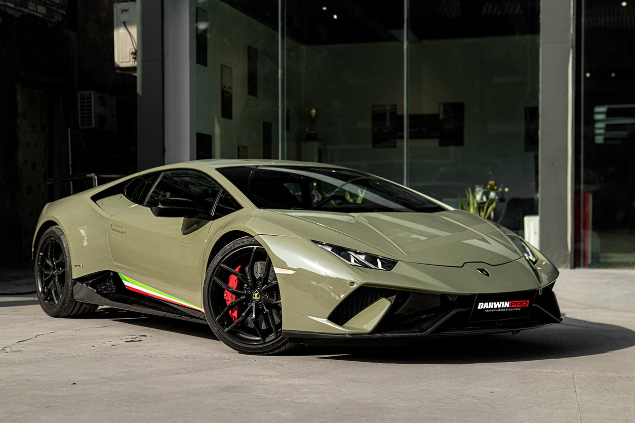 Kit completo de fibra de carbono parcial para Lamborghini Huracan LP610 y LP580 Performante Style DarwinPRO 2015-2019