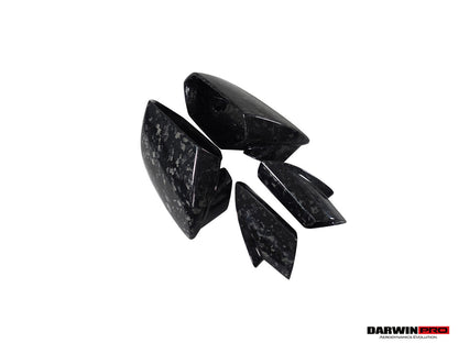 DarwinPRO 2015-2023 Lamborghini Huracan LP610 & LP580 & EVO & STO & PERFORMANTE Autoclave Carbon Fiber Mirror Housing Replacement
