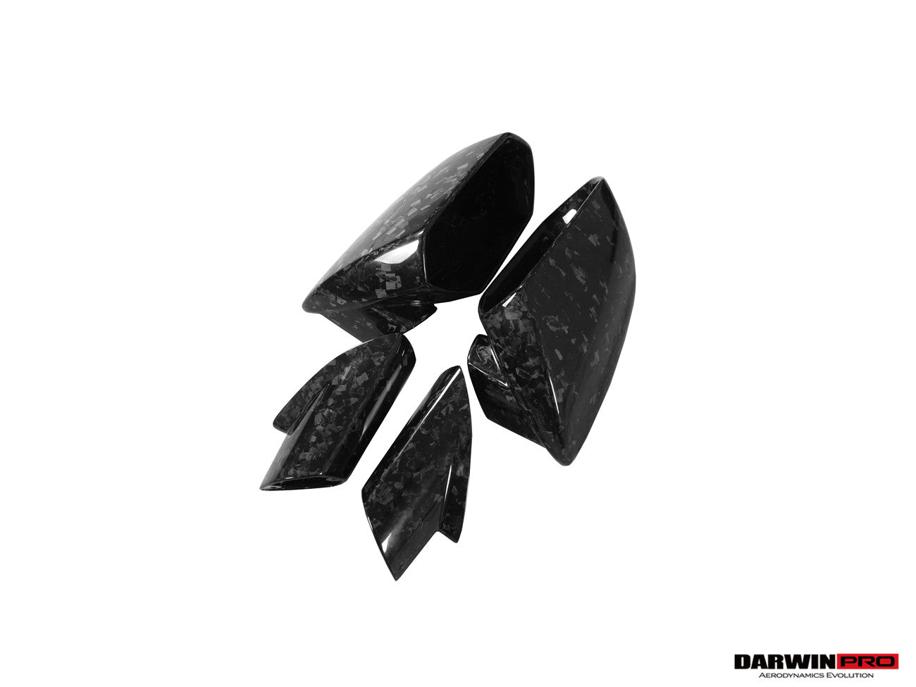 DarwinPRO 2015-2023 Lamborghini Huracan LP610 & LP580 & EVO & STO & PERFORMANTE Autoclave Carbon Fiber Mirror Housing Replacement