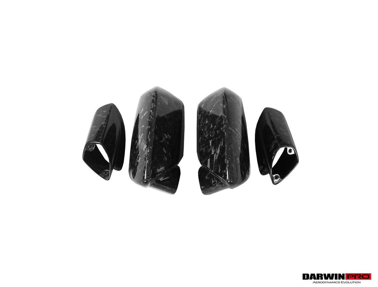DarwinPRO 2015-2023 Lamborghini Huracan LP610 & LP580 & EVO & STO & PERFORMANTE Autoclave Carbon Fiber Mirror Housing Replacement