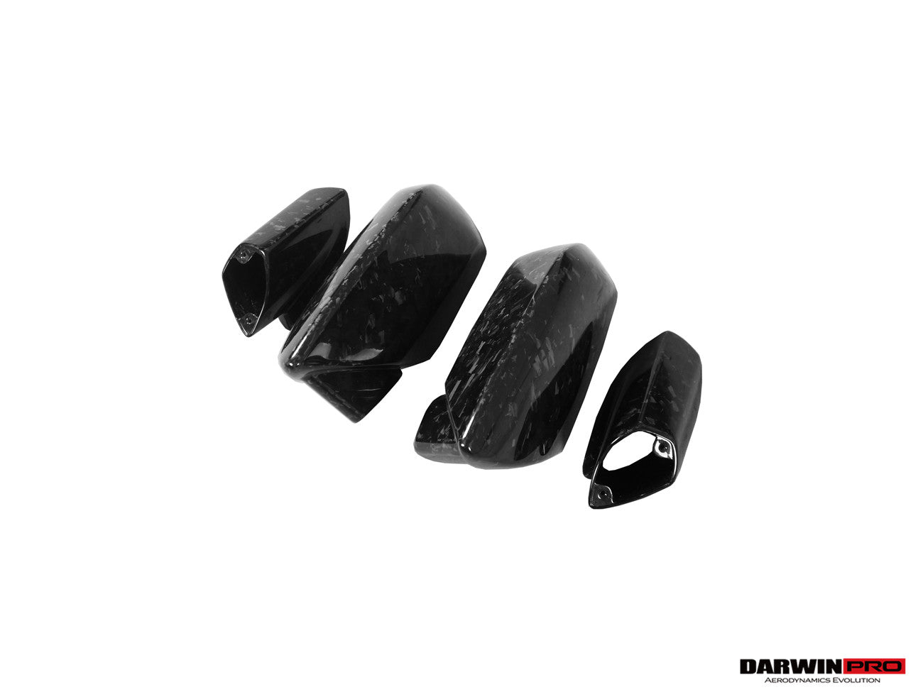 DarwinPRO 2015-2023 Lamborghini Huracan LP610 & LP580 & EVO & STO & PERFORMANTE Autoclave Carbon Fiber Mirror Housing Replacement