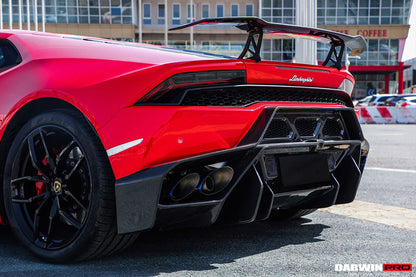 DarwinPRO 2015-2020 Lamborghini Huracan LP610 OE Style Carbon Rear Bumper Grille