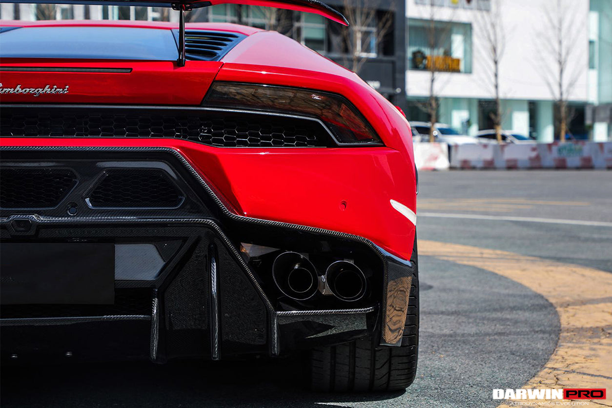 DarwinPRO 2015-2020 Lamborghini Huracan LP610 OE Style Carbon Rear Bumper Grille