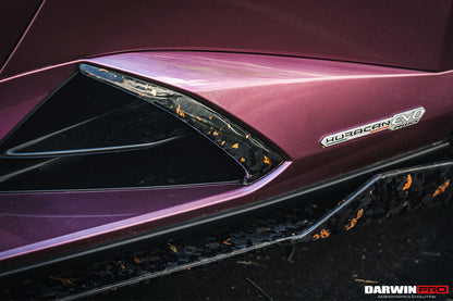 DarwinPRO 2019-2023 Lamborghini Huracan EVO OD Style Dry Carbon Side Skirts Under Board