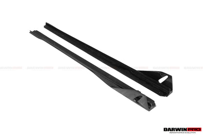 DarwinPRO 2015-2019 Lamborghini Huracan LP610&LP580 AO Style Carbon Fiber Side Skirts Under Board