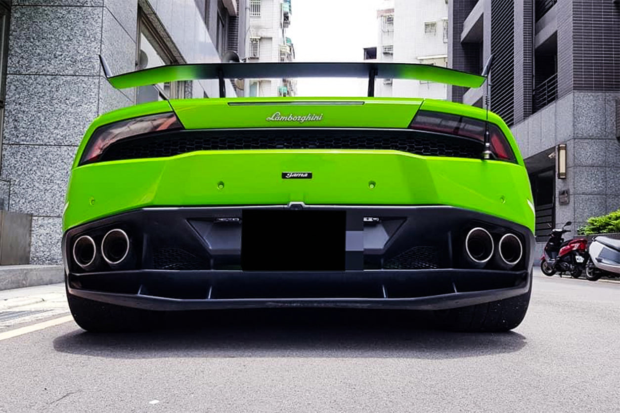 Alerón de maletero de fibra de carbono DarwinPRO para Lamborghini Huracan LP610, LP580, EVO y Tecnica AO (2015-2025)