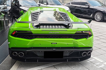 DarwinPRO 2015-2020 Lamborghini Huracan LP610 AO Style Carbon Fiber Rear Diffuser