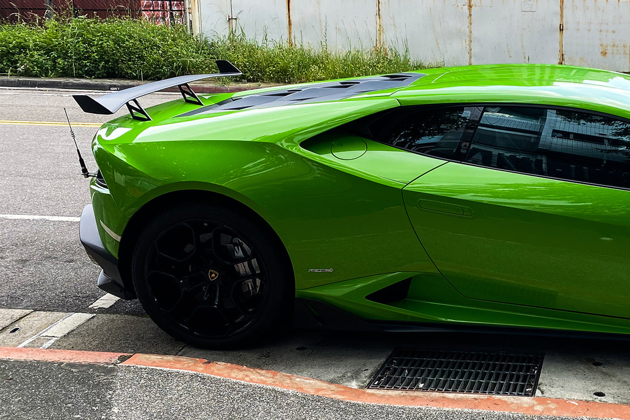 Alerón de maletero de fibra de carbono DarwinPRO para Lamborghini Huracan LP610, LP580, EVO y Tecnica AO (2015-2025)