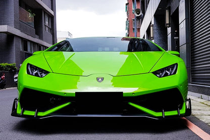 DarwinPRO AO Style Carbon Fiber Front Lip | 2015-2020 Lamborghini Huracan LP610