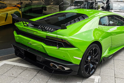 Alerón de maletero de fibra de carbono DarwinPRO para Lamborghini Huracan LP610, LP580, EVO y Tecnica AO (2015-2025)