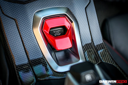 Moldura de fibra de carbono para consola central DarwinPRO 2015-2023 Lamborghini Huracan LP610, LP580 y EVO Autoclave