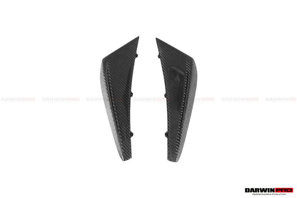 DarwinPRO 2019-2023 Lamborghini Huracan EVO 4WD ONLY BKSS Style Carbon Front Bumper Canards