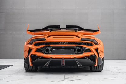 Parachoques trasero DarwinPRO estilo BKSSII para Lamborghini Huracan LP610 y LP580 (2015-2019)