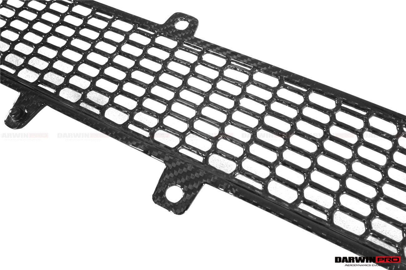 Parrilla de escape de parachoques trasero de carbono seco DarwinPRO para Lamborghini Huracan Performante 2017-2020