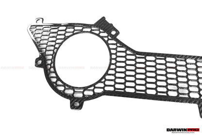 Parrilla de escape de parachoques trasero de carbono seco DarwinPRO para Lamborghini Huracan Performante 2017-2020