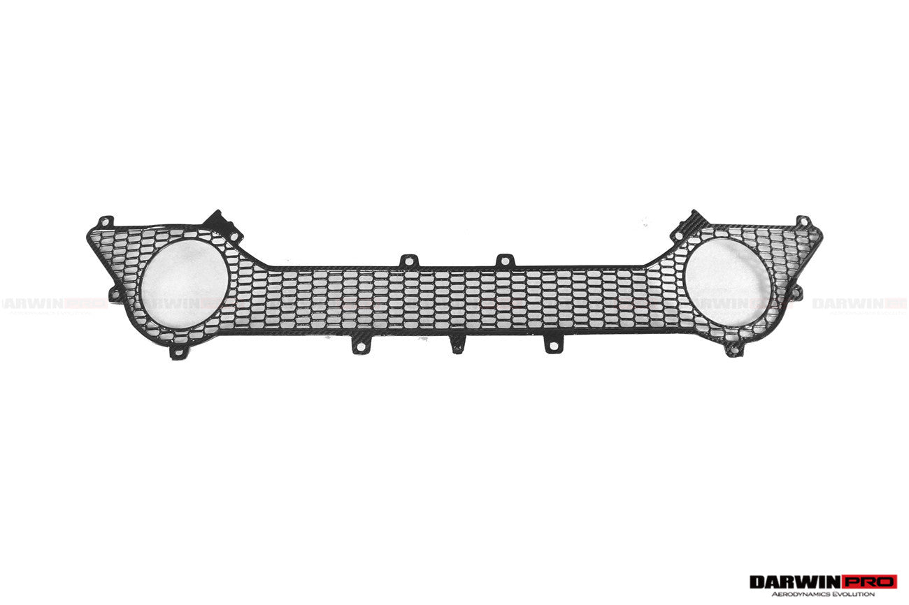 Parrilla de escape de parachoques trasero de carbono seco DarwinPRO para Lamborghini Huracan Performante 2017-2020