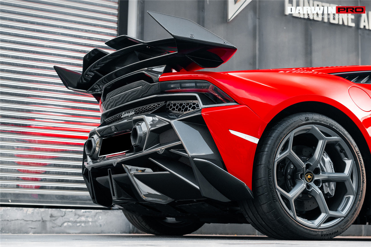 DarwinPRO 2019-2025 Lamborghini Huracan EVO & Tecnica BKSSII Style Rear Bumper