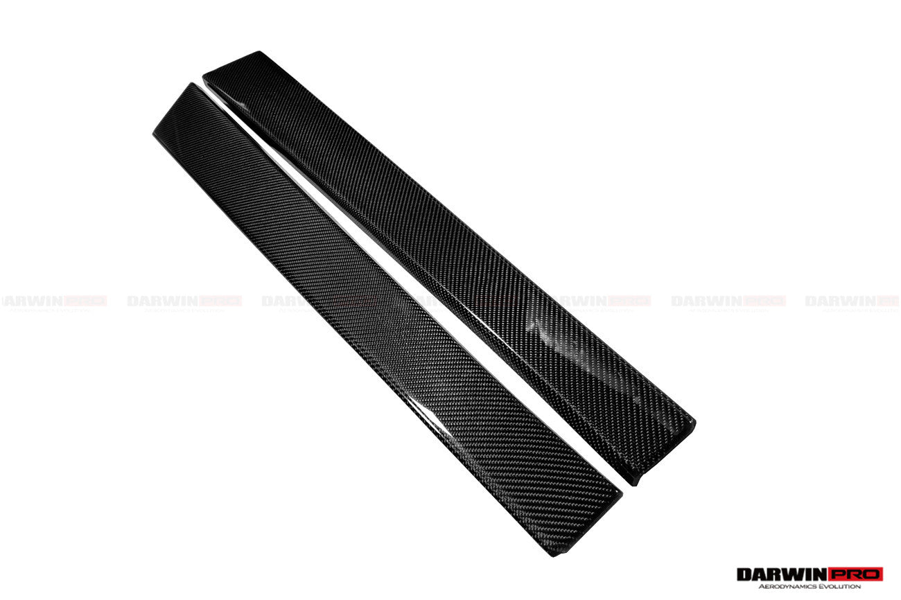 DarwinPRO SV Style Carbon Fiber Door Sills Steps Cover | 2001-2010 Lamborghini Murcielago