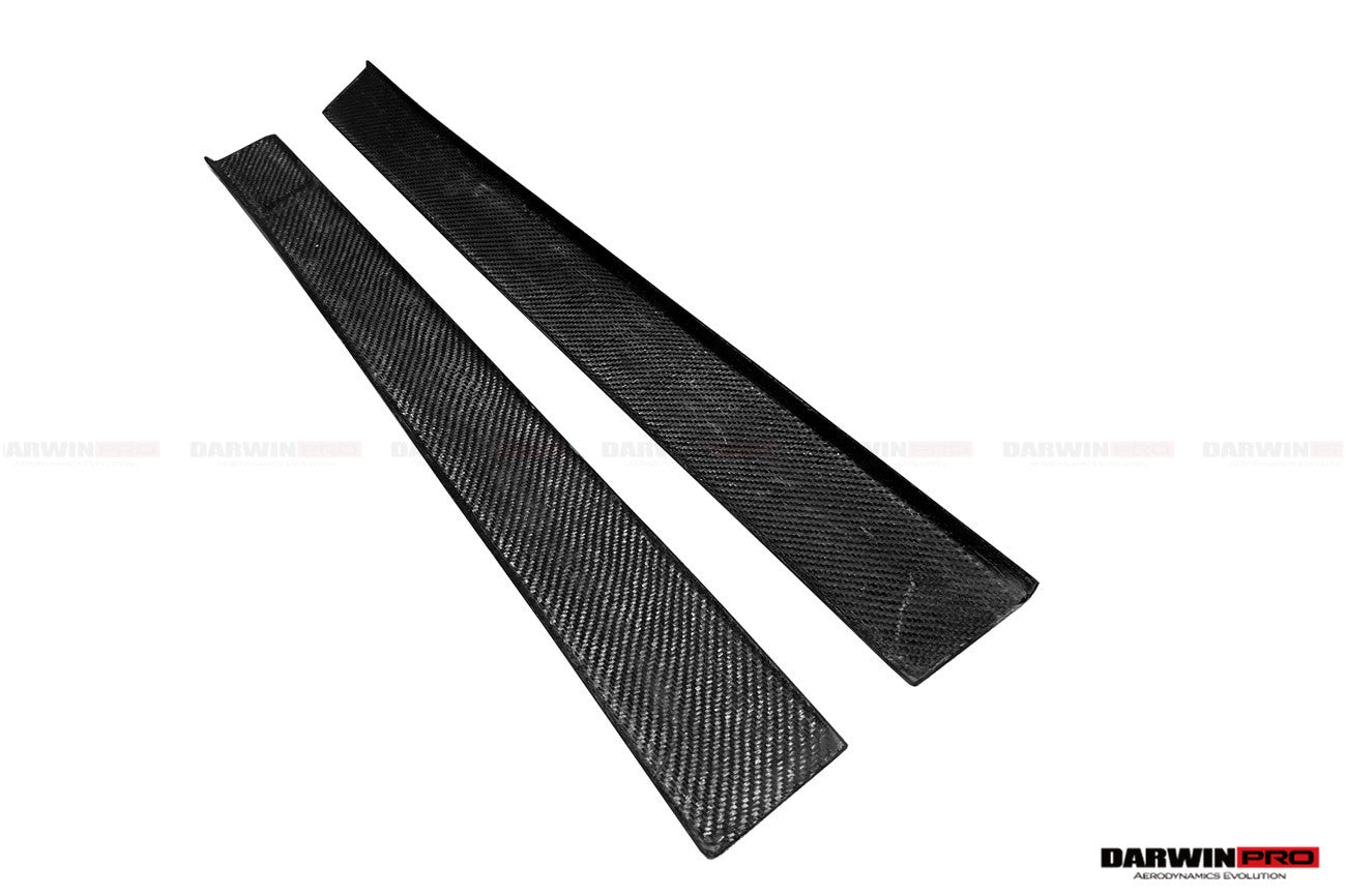 DarwinPRO SV Style Carbon Fiber Door Sills Steps Cover | 2001-2010 Lamborghini Murcielago