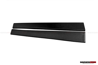 DarwinPRO SV Style Carbon Fiber Door Sills Steps Cover | 2001-2010 Lamborghini Murcielago