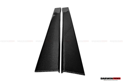 DarwinPRO SV Style Carbon Fiber Door Sills Steps Cover | 2001-2010 Lamborghini Murcielago
