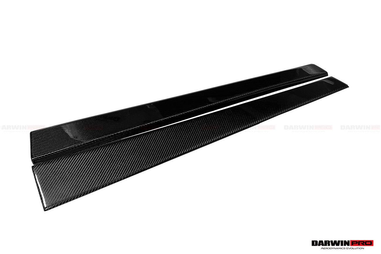 DarwinPRO SV Style Carbon Fiber Door Sills Steps Cover | 2001-2010 Lamborghini Murcielago