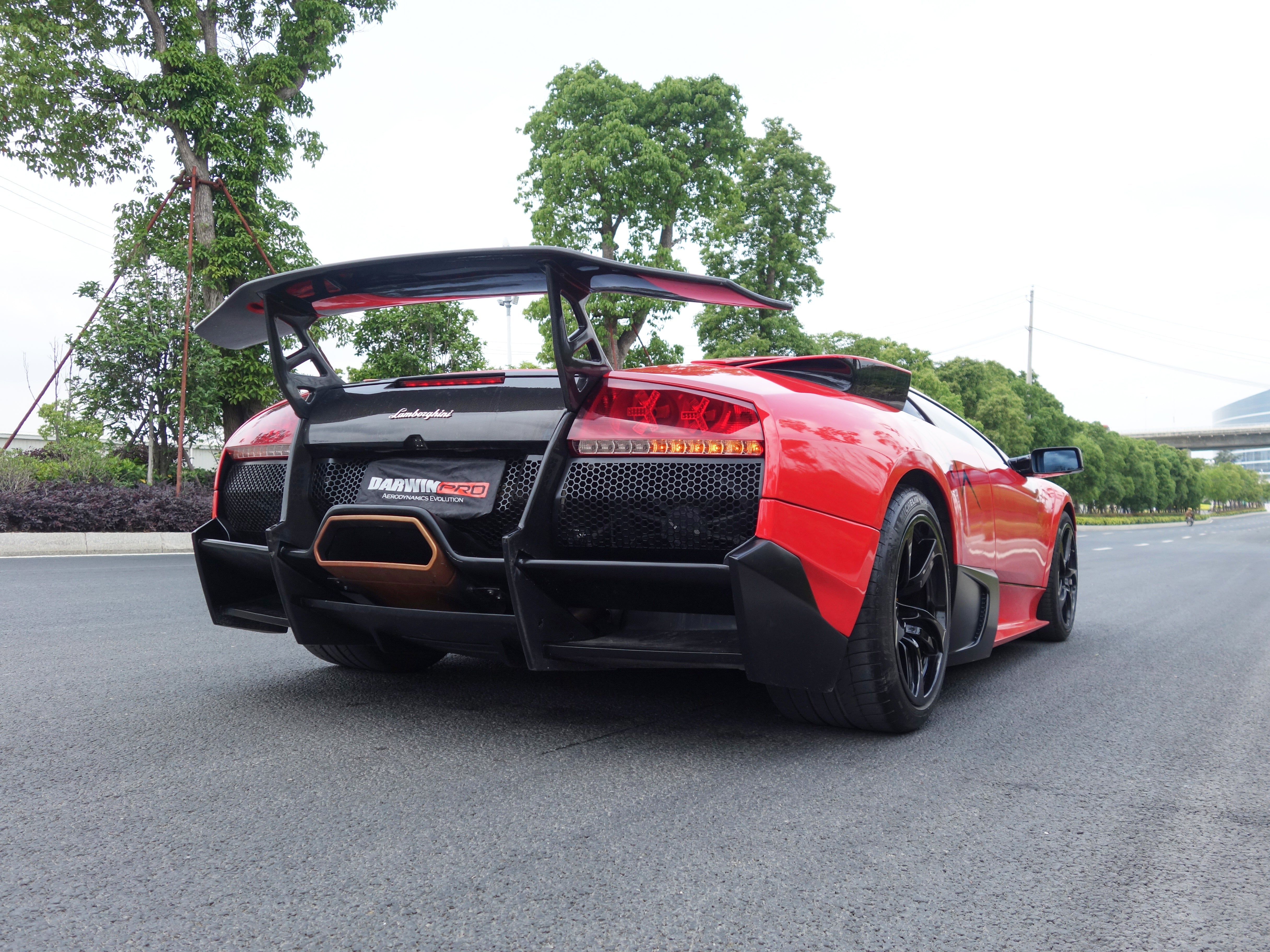 DarwinPRO SV Style Rear Bumper & Wing | 2001-2010 Lamborghini Murcielago