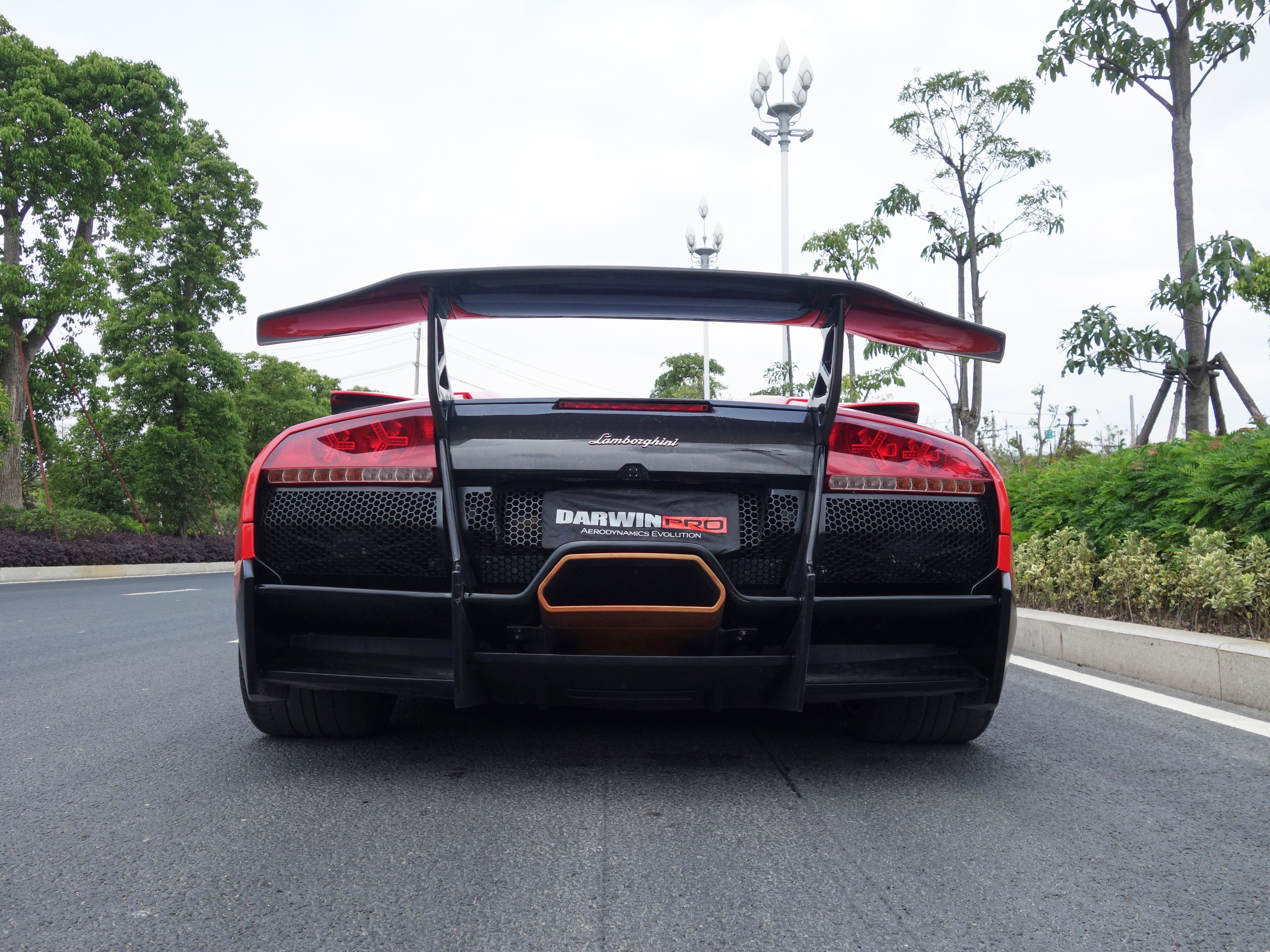 DarwinPRO SV Style Rear Bumper & Wing | 2001-2010 Lamborghini Murcielago
