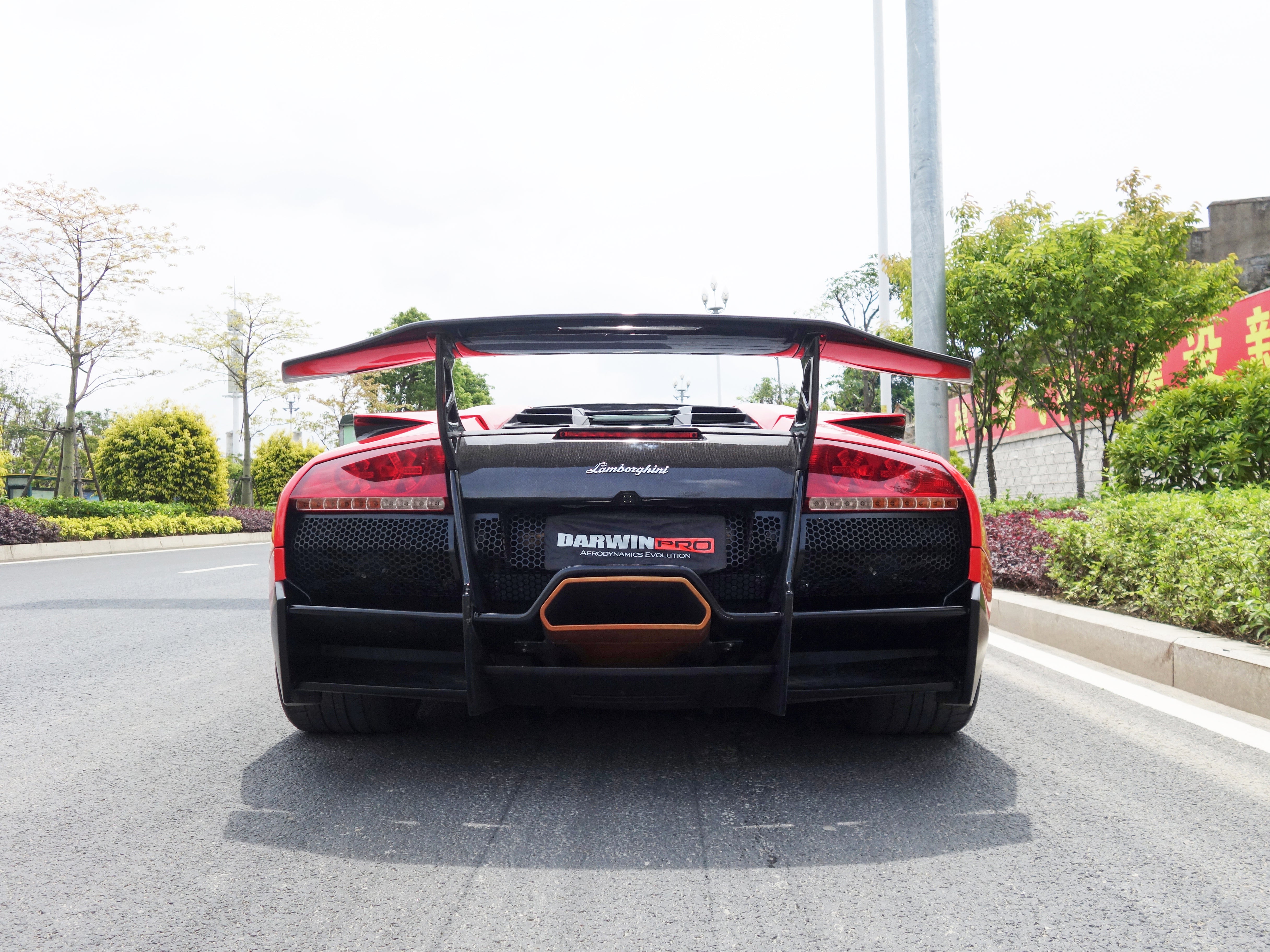 DarwinPRO SV Style Rear Bumper & Wing | 2001-2010 Lamborghini Murcielago