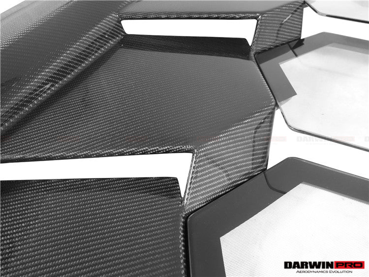 Baúl del motor estilo Lamborghini Murcielago SV DarwinPRO 2001-2010