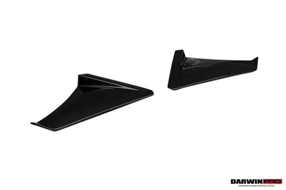 DarwinPRO OE Style Autoclave Carbon Fiber Door Canards | 2023-2025 Lamborghini Revuelto