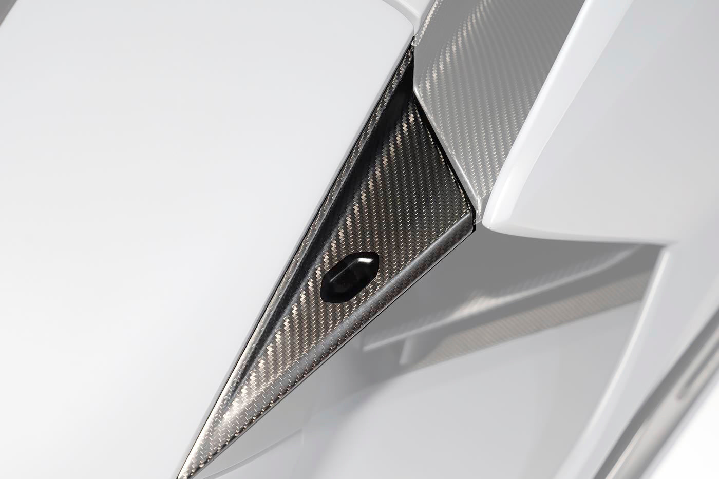 Manija de puerta de fibra de carbono autoclave estilo OE Lamborghini Revuelto DarwinPRO 2023-UP