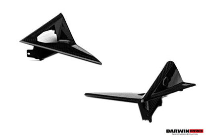 Manija de puerta de fibra de carbono autoclave estilo OE Lamborghini Revuelto DarwinPRO 2023-UP