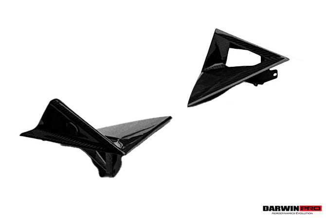 Manija de puerta de fibra de carbono autoclave estilo OE Lamborghini Revuelto DarwinPRO 2023-UP