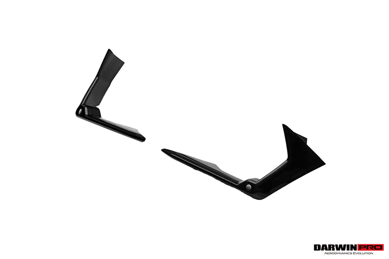 Molduras de ventilación para parachoques delantero de fibra de carbono estilo autoclave DarwinPRO Lamborghini Revuelto OE 2023-UP