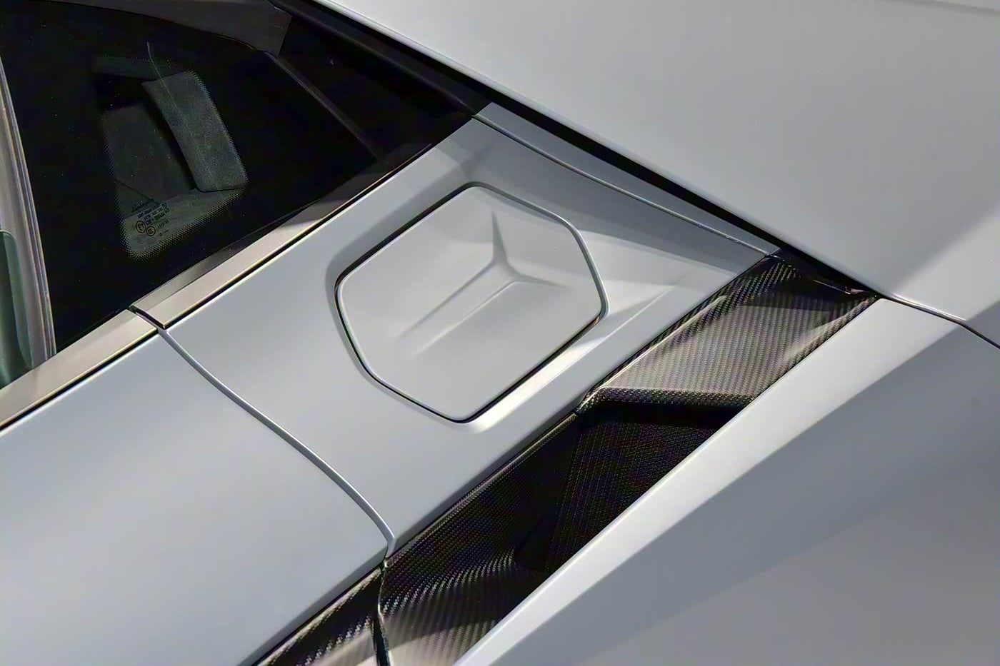 Ventilaciones de guardabarros de fibra de carbono estilo autoclave para Lamborghini Revuelto Carbonado 2023-UP, 10 piezas